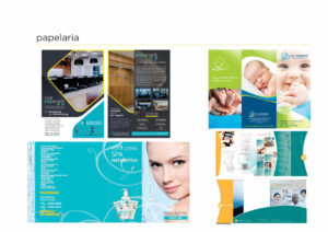 Portfolio design papelaria - fotos de folders e catálogos